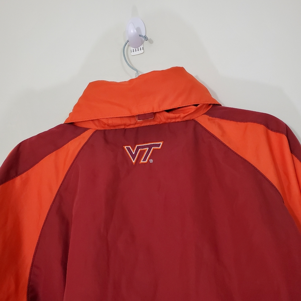 Virginia Tech Pullover Jacket, Size Medium - image 9